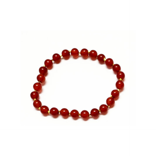 Accent Bracelets - Carnelian Gold Plate - Jewelry & Accessories - Bracelets & Bangles