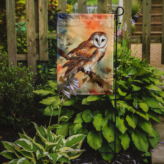 Barn Owl Garden Flag - One Color / One Size - Home & Garden - Home Decor - Flags Banners & Accessories
