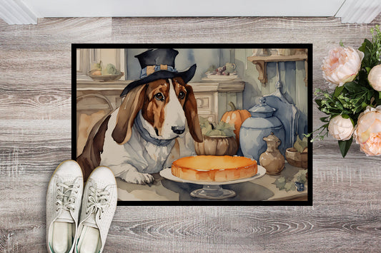 Basset Hound Fall Kitchen Pumpkins Doormat - One Color / One Size - Home & Garden - Home Textile - Carpets & Rugs