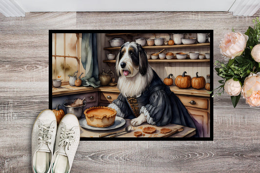 Bearded Collie Fall Kitchen Pumpkins Doormat - One Color / One Size - Home & Garden - Home Textile - Carpets & Rugs