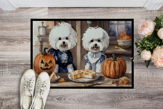 Bichon Frise Fall Kitchen Pumpkins Doormat - One Color / One Size - Home & Garden - Home Textile - Carpets & Rugs