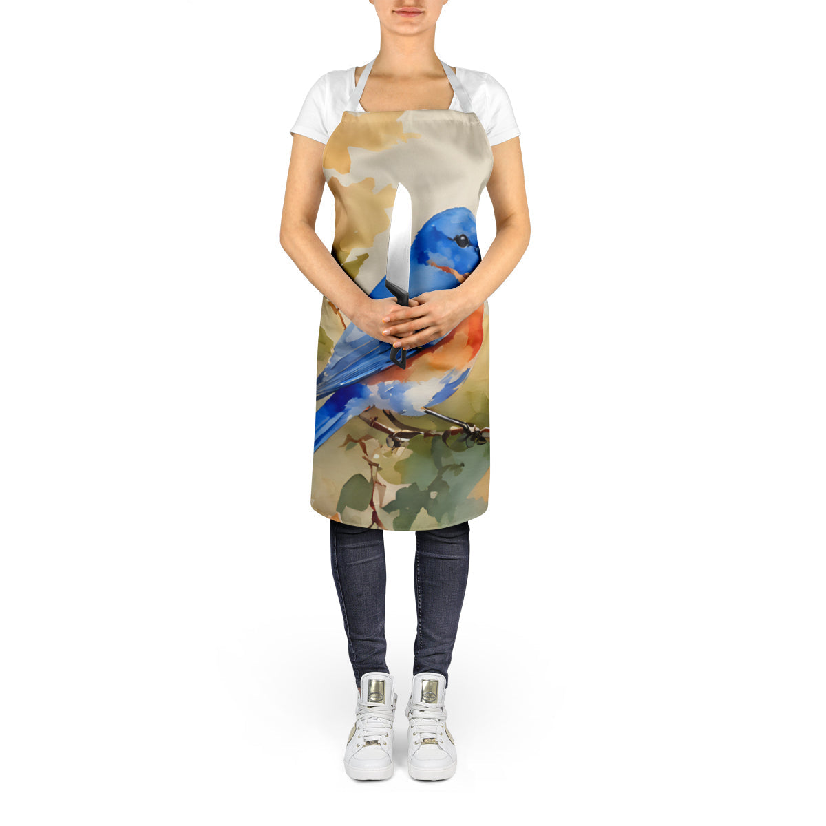 Bluebird Apron - One Color / One Size - Home & Garden - Kitchen Dining & Bar - Table Decoration & Accessories