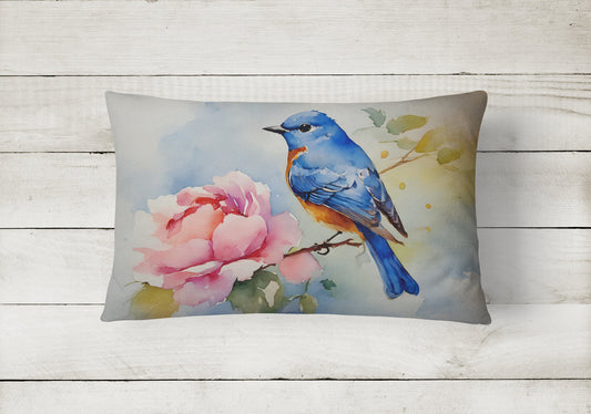 Bluebird Throw Pillow - One Color / One Size - Home & Garden - Home Textile - Pillows