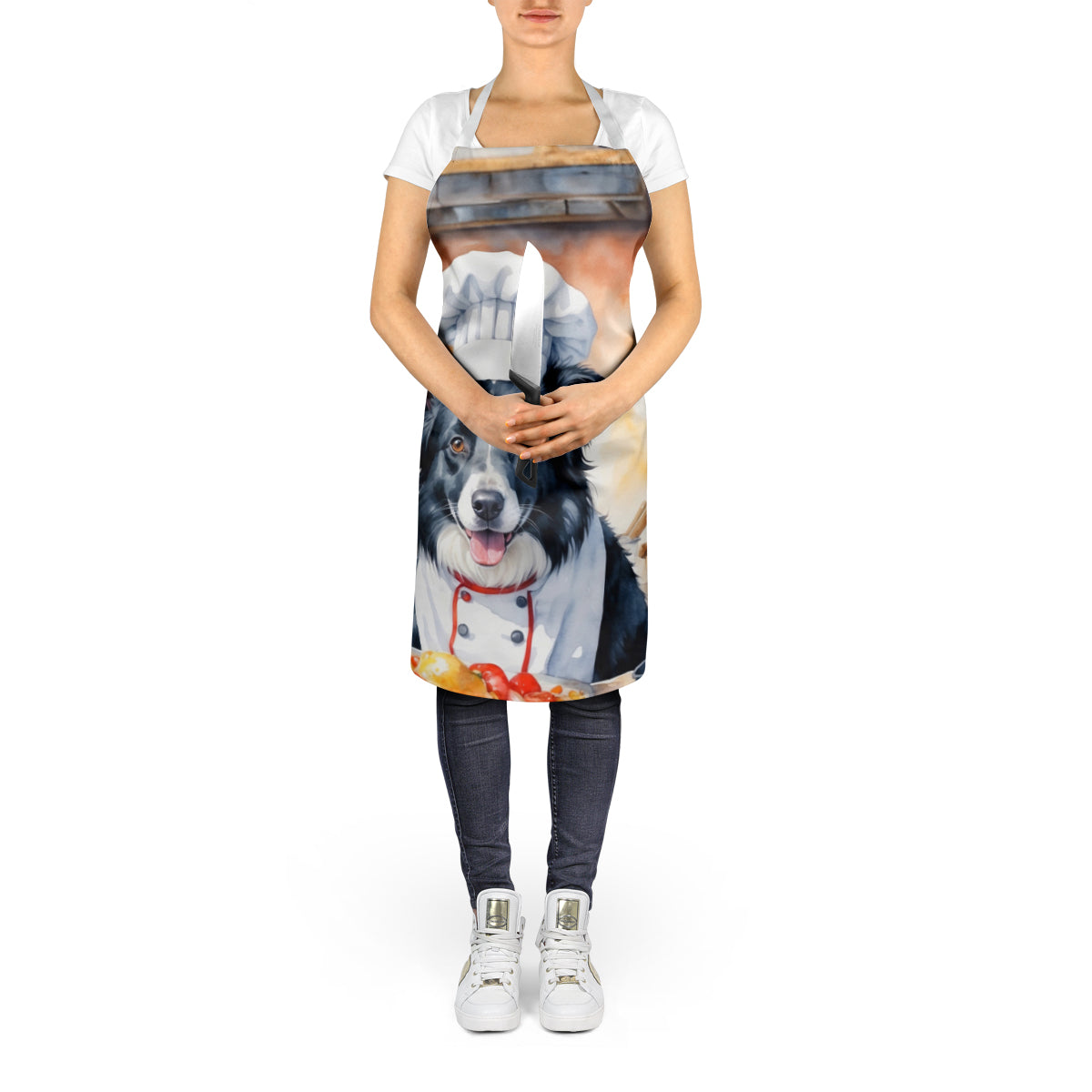 Border Collie the Chef Apron - One Color / One Size - Home & Garden - Kitchen Dining & Bar - Table Decoration &