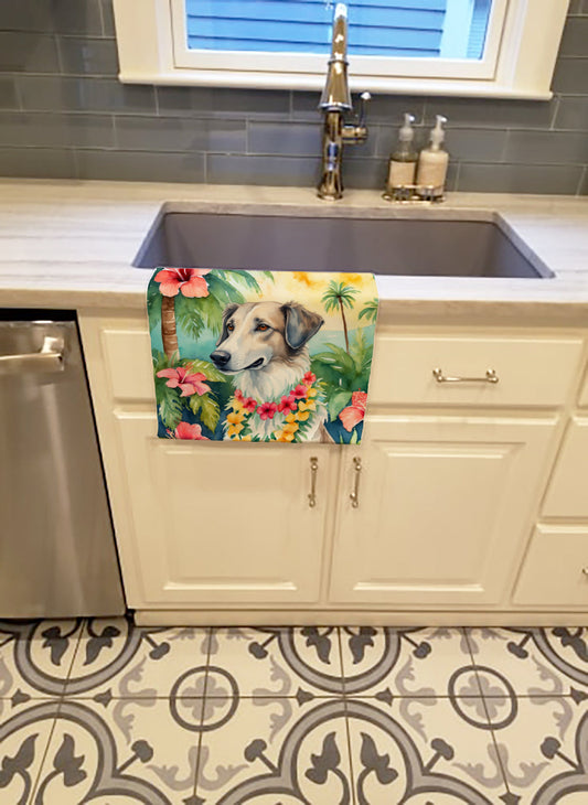 Borzoi Luau Kitchen Towel - One Color / One Size - Home & Garden - Home Textile - Towels