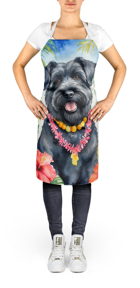 Bouvier Des Flandres Luau Apron - One Color / One Size - Home & Garden - Kitchen Dining & Bar - Table Decoration &