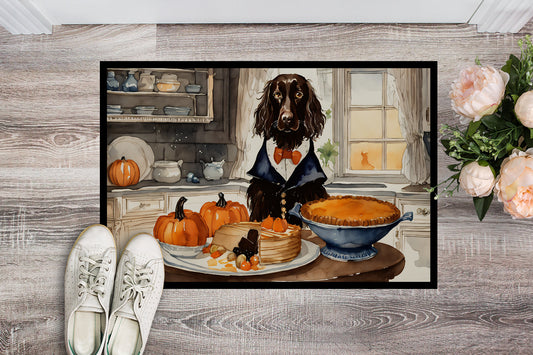 Boykin Spaniel Fall Kitchen Pumpkins Doormat - One Color / One Size - Home & Garden - Home Textile - Carpets & Rugs