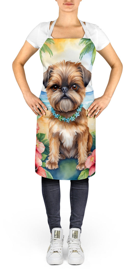 Brussels Griffon Luau Apron - One Color / One Size - Home & Garden - Kitchen Dining & Bar - Table Decoration &
