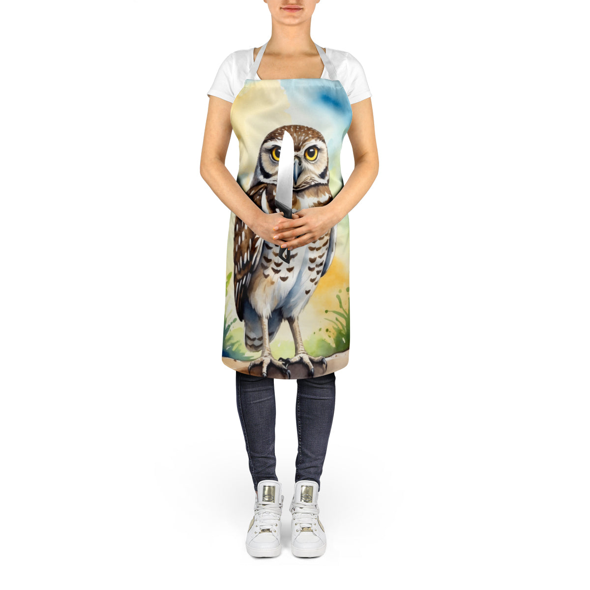 Burrowing Owl Apron - One Color / One Size - Home & Garden - Kitchen Dining & Bar - Table Decoration & Accessories