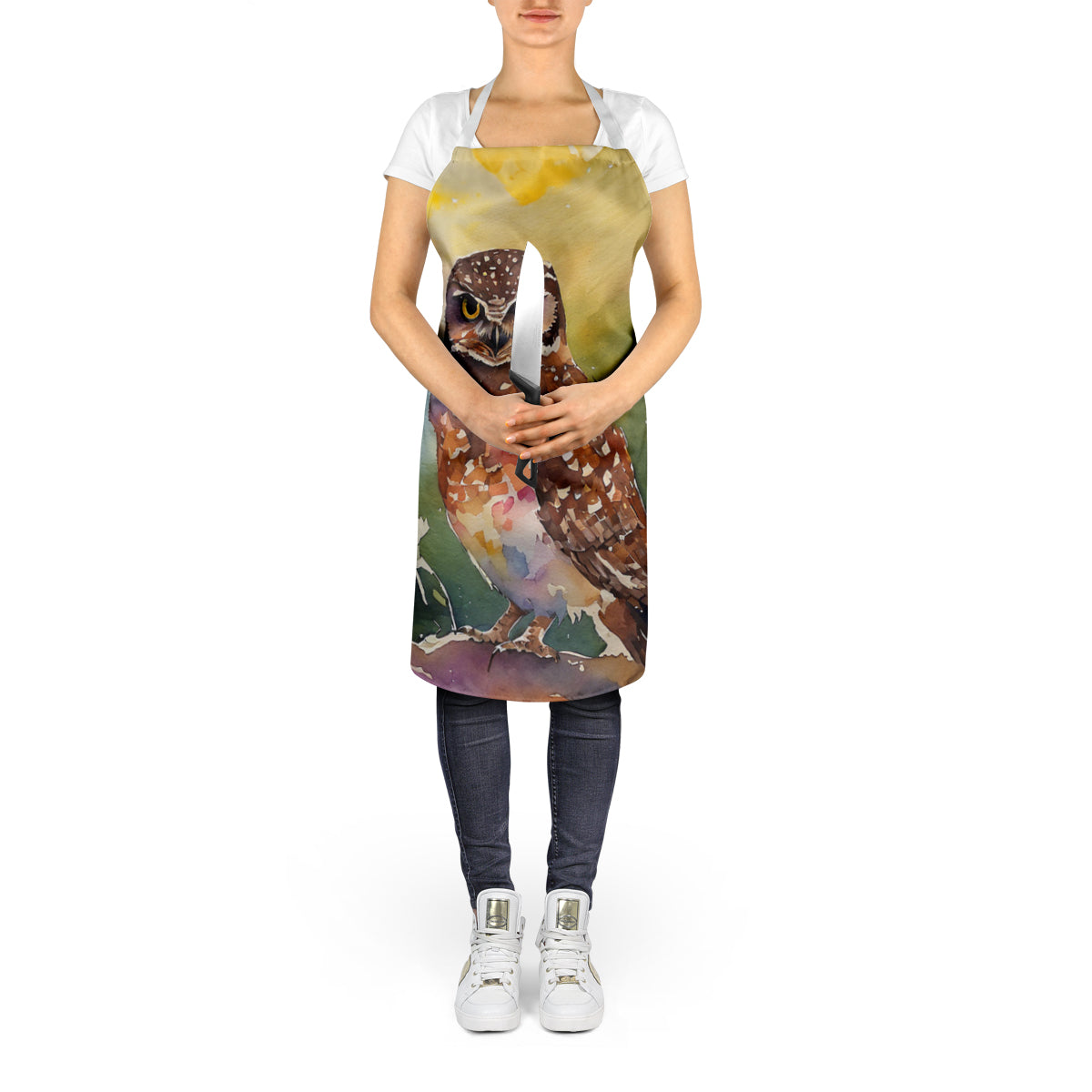 Burrowing Owl Apron - One Color / One Size - Home & Garden - Kitchen Dining & Bar - Table Decoration & Accessories