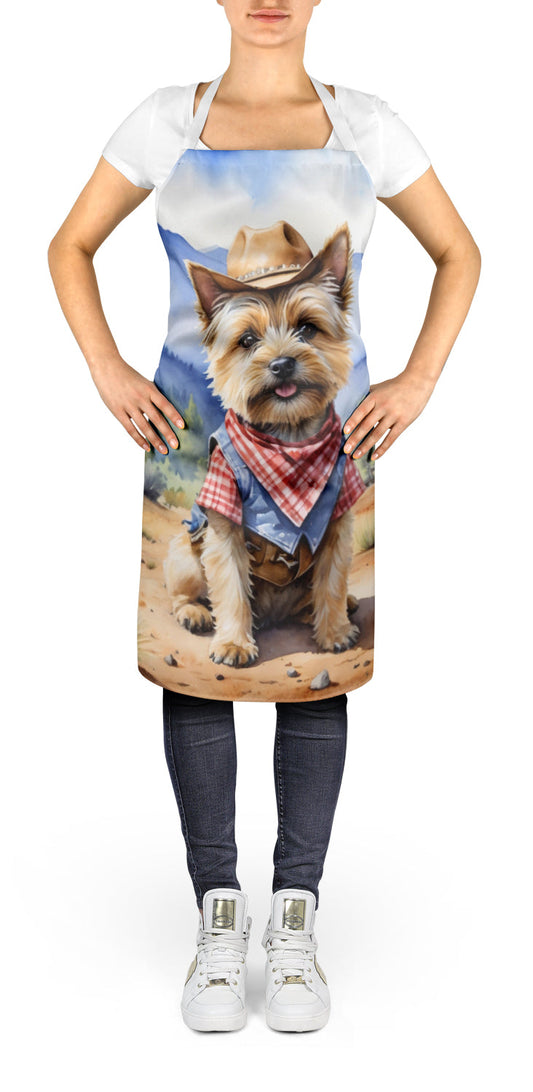 Cairn Terrier Cowboy Welcome Apron - One Color / One Size - Home & Garden - Kitchen Dining & Bar - Table Decoration &