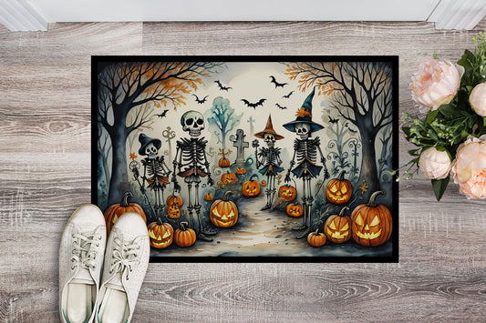 Calacas Skeletons Spooky Halloween Doormat - One Color / One Size - Home & Garden - Home Textile - Carpets & Rugs