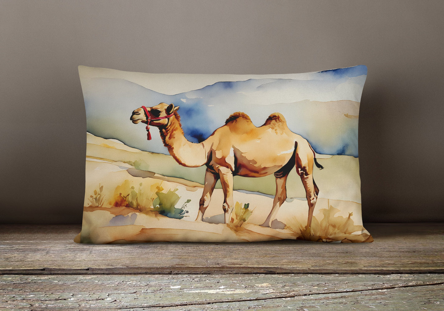 Camel Throw Pillow - One Color / One Size - Home & Garden - Home Textile - Pillows