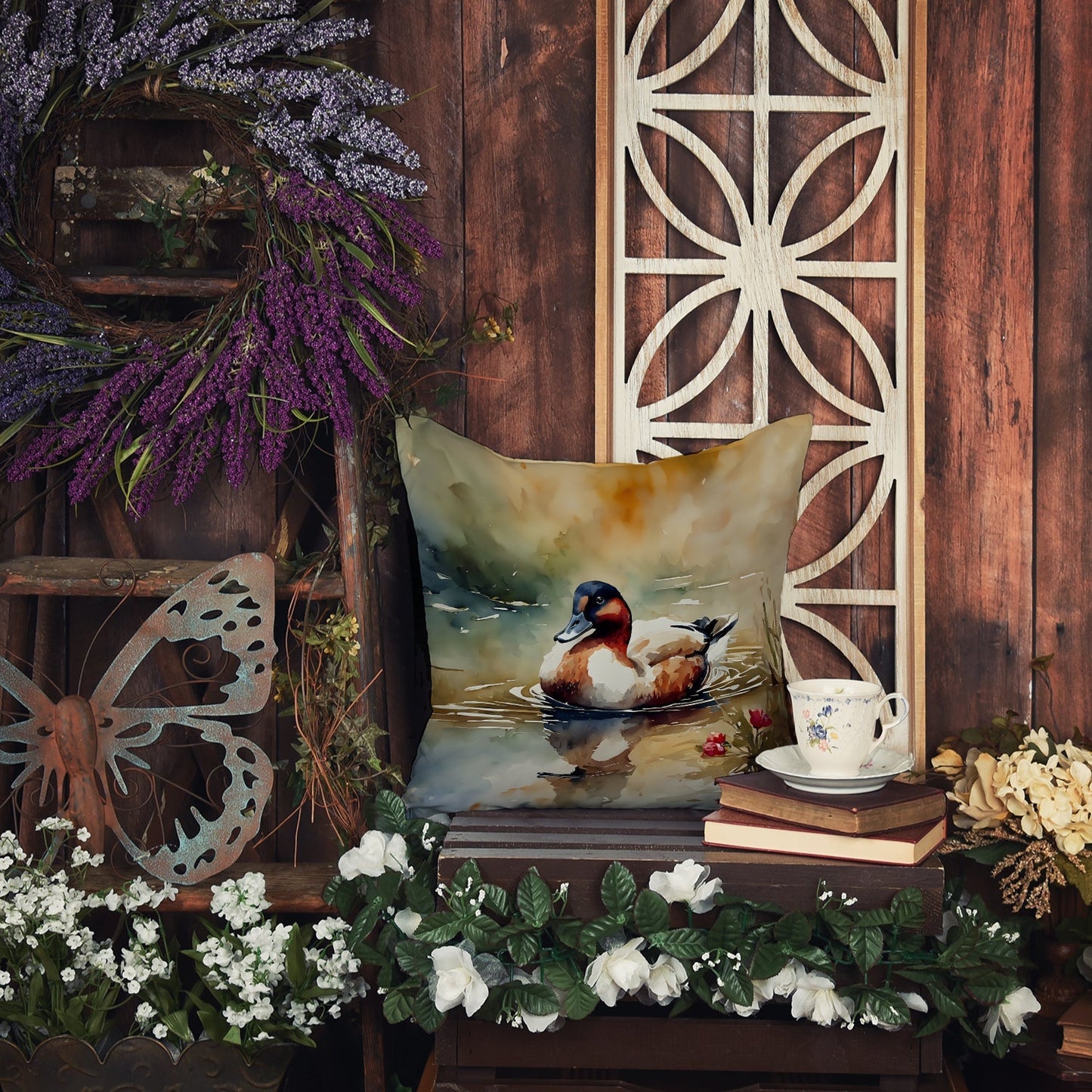 Canvasback Throw Pillow - One Color / One Size - Home & Garden - Home Textile - Pillows