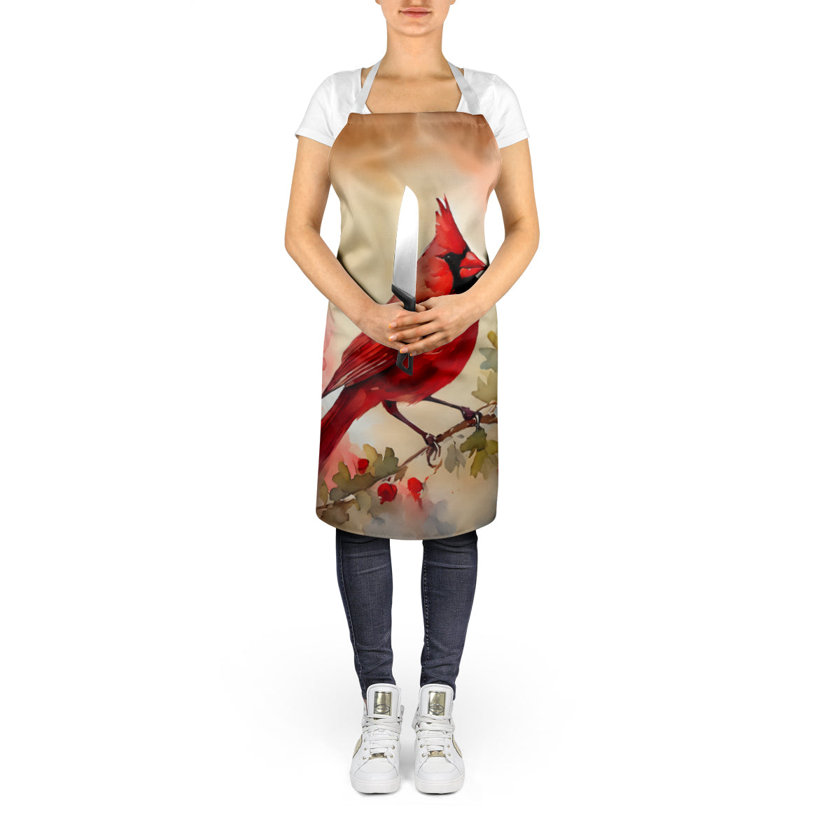 Cardinal Apron - One Color / One Size - Home & Garden - Kitchen Dining & Bar - Table Decoration & Accessories