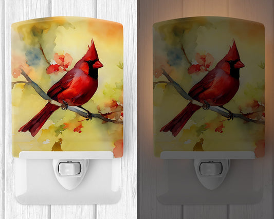 Cardinal Ceramic Night Light - One Color / One Size - Home & Garden - Home Improvement - Lights & Lighting - Night