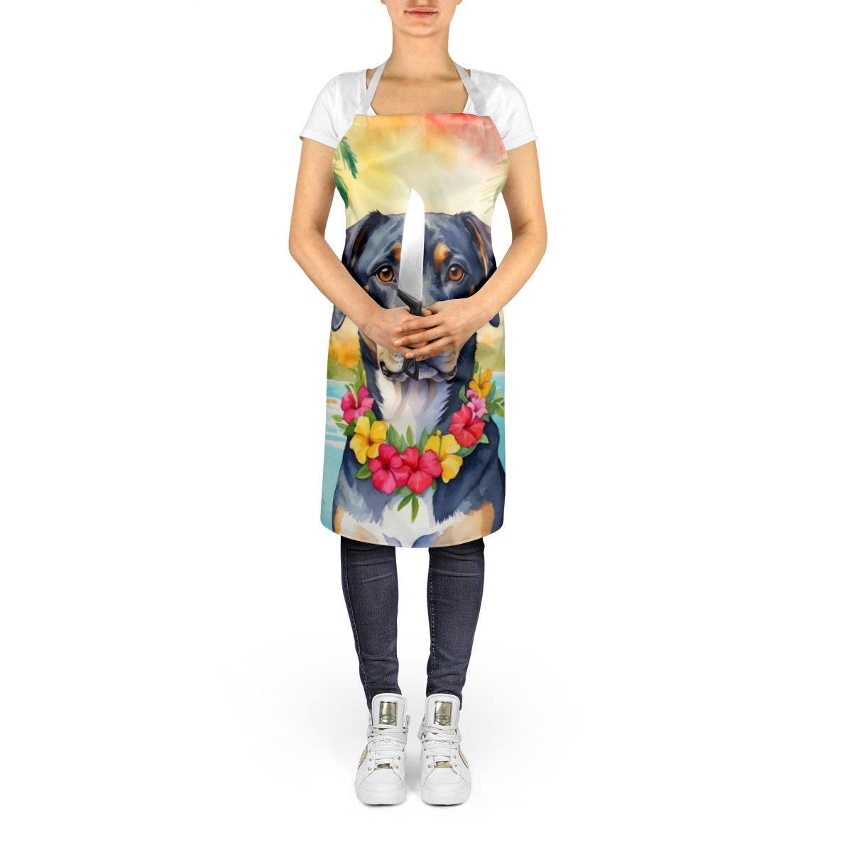 Catahoula Luau Apron - One Color / One Size - Home & Garden - Kitchen Dining & Bar - Table Decoration & Accessories