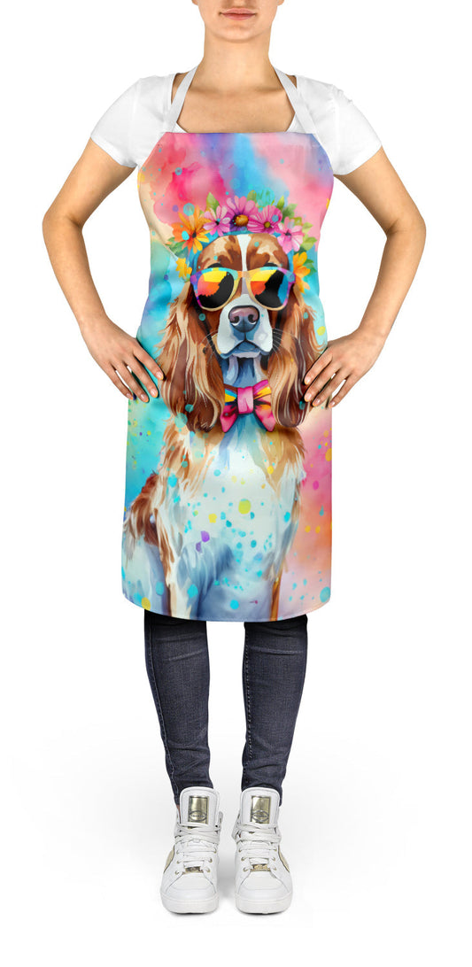 Cavalier Spaniel Hippie Dawg Apron - One Color / One Size - Home & Garden - Kitchen Dining & Bar - Table Decoration &