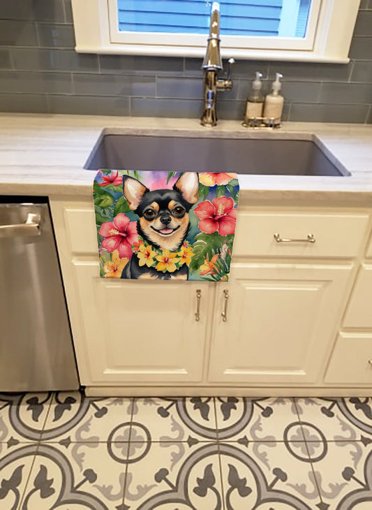 Chihuahua Luau Kitchen Towel - One Color / One Size - Home & Garden - Home Textile - Towels