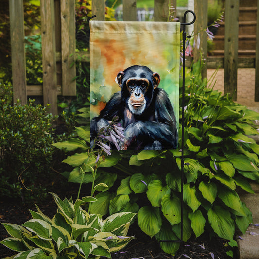 Chimpanzee Garden Flag - One Color / One Size - Home & Garden - Home Decor - Flags Banners & Accessories