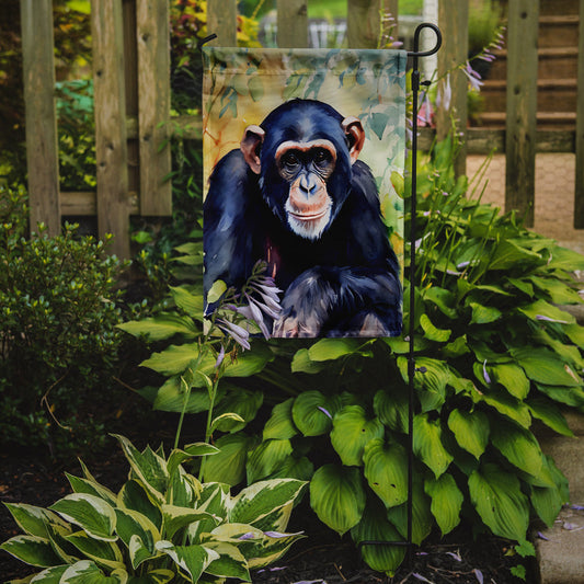 Chimpanzee Garden Flag - One Color / One Size - Home & Garden - Home Decor - Flags Banners & Accessories