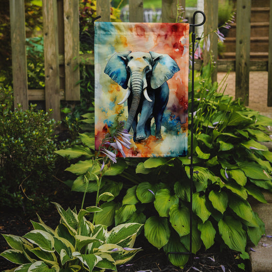 Elephant Garden Flag - One Color / One Size - Home & Garden - Home Decor - Flags Banners & Accessories