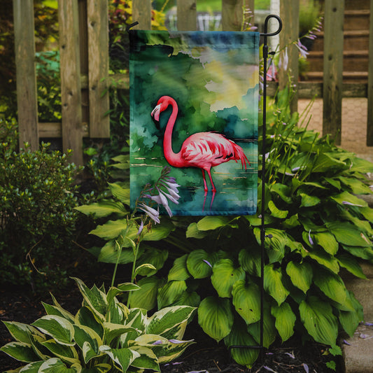 Flamingo Garden Flag - One Color / One Size - Home & Garden - Home Decor - Flags Banners & Accessories