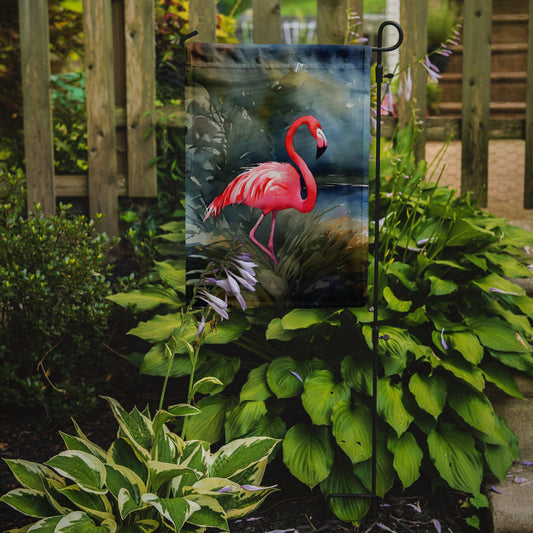 Flamingo Garden Flag - One Color / One Size - Home & Garden - Home Decor - Flags Banners & Accessories