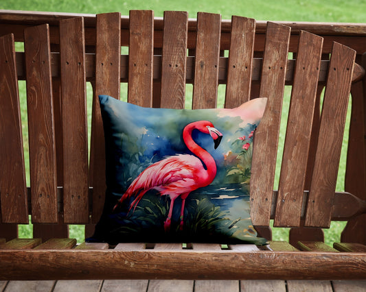 Flamingo Throw Pillow - One Color / One Size - Home & Garden - Home Textile - Pillows