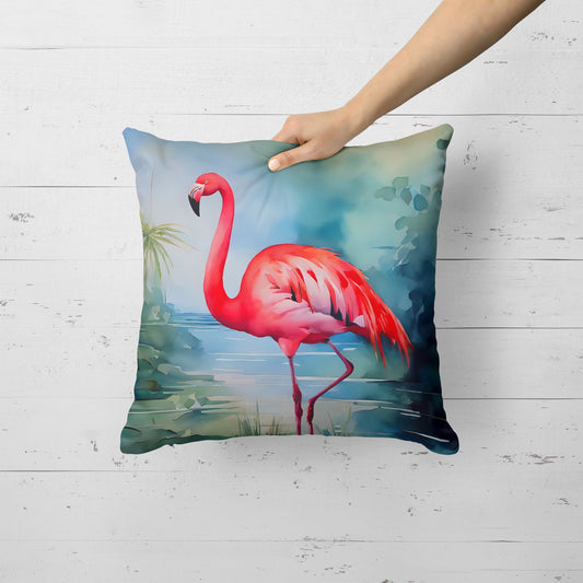 Flamingo Throw Pillow - One Color / One Size - Home & Garden - Home Textile - Pillows