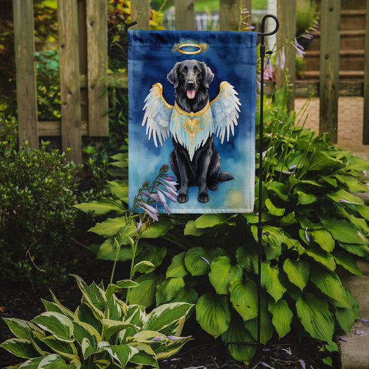 Flat-Coated Retriever My Angel Garden Flag - One Color / One Size - Home & Garden - Home Decor - Flags Banners &