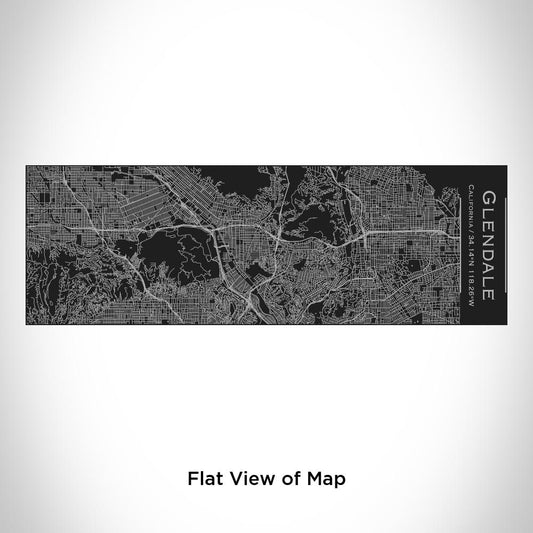 Glendale - California Map Insulated Cup in Matte Black - Drinkware