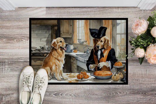 Golden Retriever Fall Kitchen Pumpkins Doormat - One Color / One Size - Home & Garden - Home Textile - Carpets & Rugs