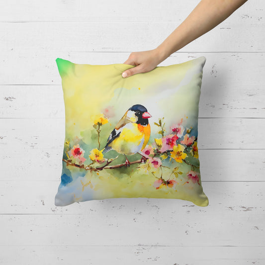 Goldfinch Throw Pillow - One Color / One Size - Home & Garden - Home Textile - Pillows
