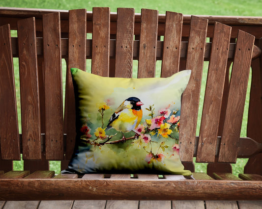 Goldfinch Throw Pillow - One Color / One Size - Home & Garden - Home Textile - Pillows