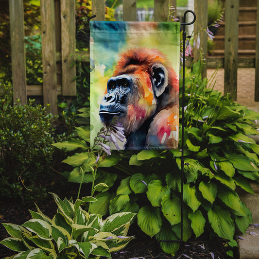 Gorilla Garden Flag - One Color / One Size - Home & Garden - Home Decor - Flags Banners & Accessories