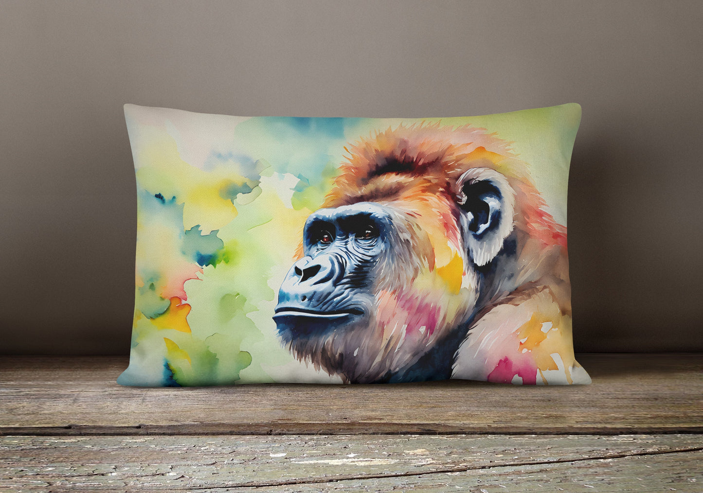 Gorilla Throw Pillow - One Color / One Size - Home & Garden - Home Textile - Pillows
