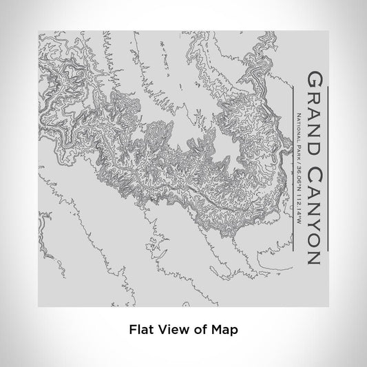 Grand Canyon National Park - Arizona Map Tumbler - Drinkware