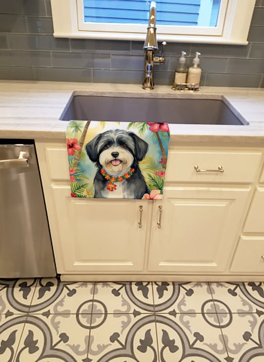 Havanese Luau Kitchen Towel - One Color / One Size - Home & Garden - Home Textile - Towels