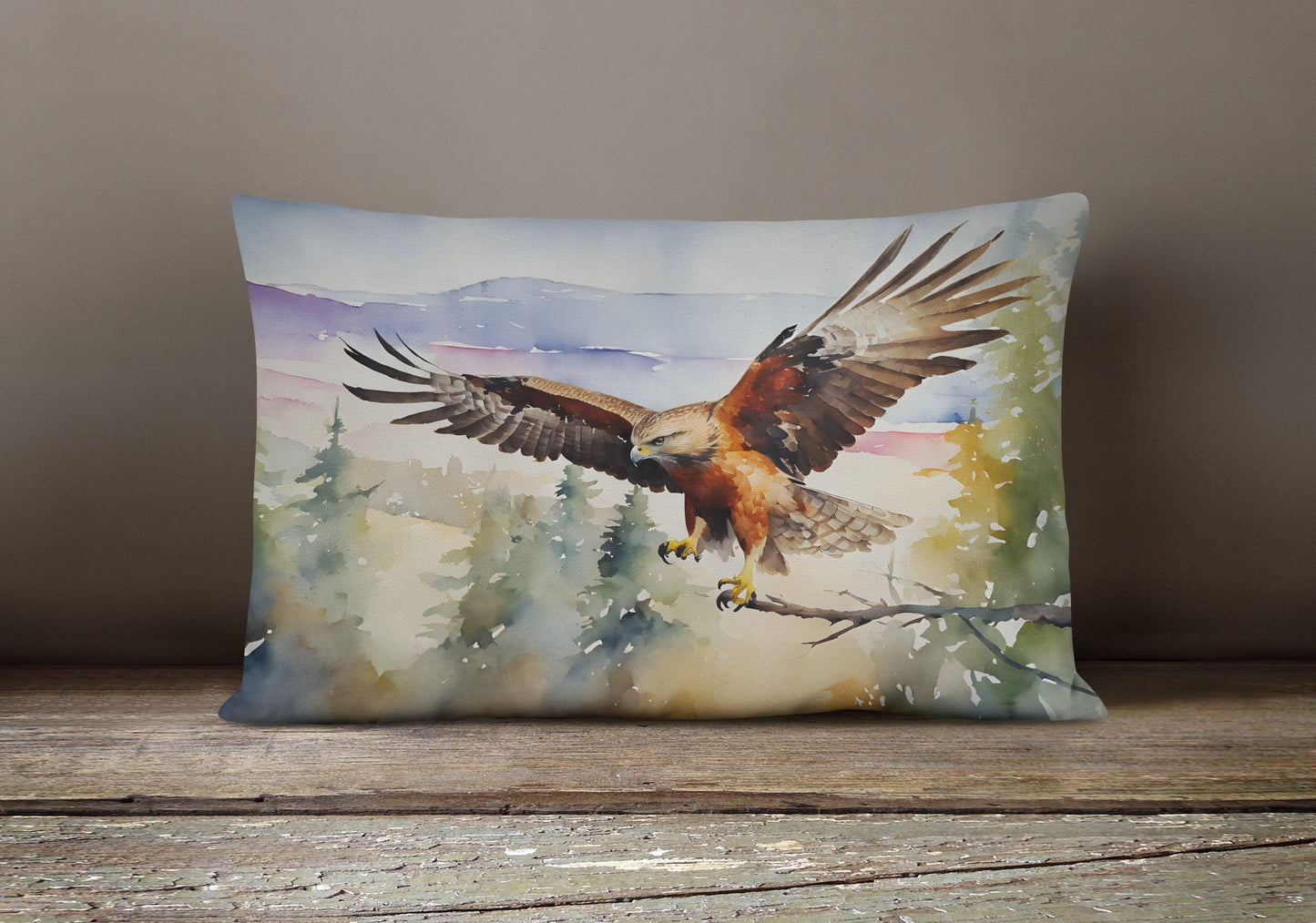 Hawk Throw Pillow - One Color / One Size - Home & Garden - Home Textile - Pillows