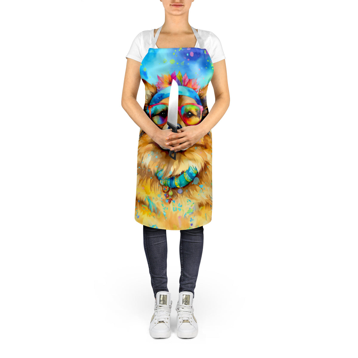 Hippie Dawg Apron - One Color / One Size - Home & Garden - Kitchen Dining & Bar - Table Decoration & Accessories