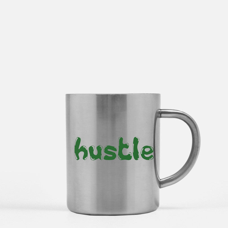 Hustle Gold & Silver Mug - Silver - Home & Garden - Kitchen Dining & Bar - Dinnerware