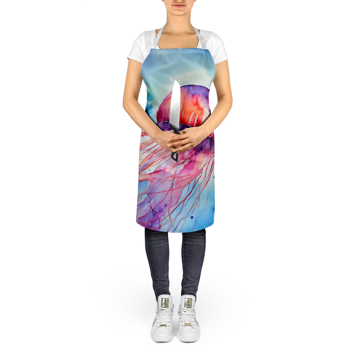 Jellyfish Apron - One Color / One Size - Home & Garden - Kitchen Dining & Bar - Table Decoration & Accessories