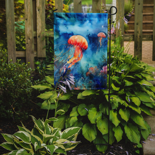 Jellyfish Garden Flag - One Color / One Size - Home & Garden - Home Decor - Flags Banners & Accessories