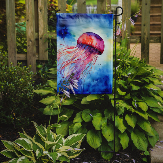 Jellyfish Garden Flag - One Color / One Size - Home & Garden - Home Decor - Flags Banners & Accessories