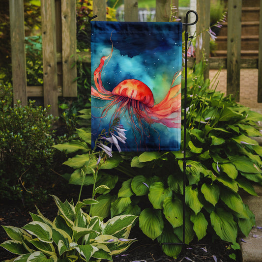 Jellyfish Garden Flag - One Color / One Size - Home & Garden - Home Decor - Flags Banners & Accessories