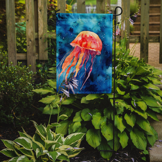 Jellyfish Garden Flag - One Color / One Size - Home & Garden - Home Decor - Flags Banners & Accessories