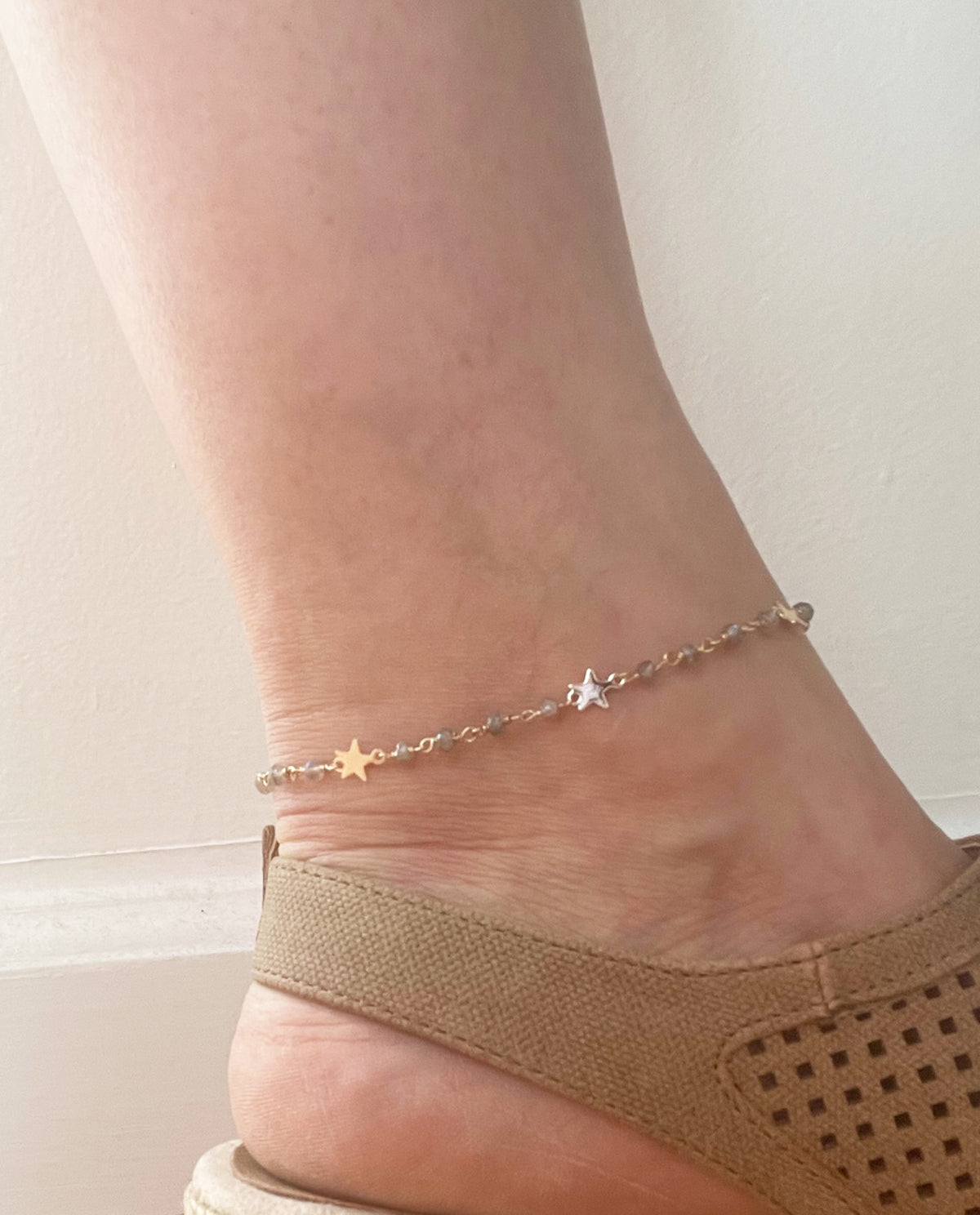Labradorite Star Anklet - One Color / One Size - Jewelry & Accessories - Fine Jewelry - Anklets