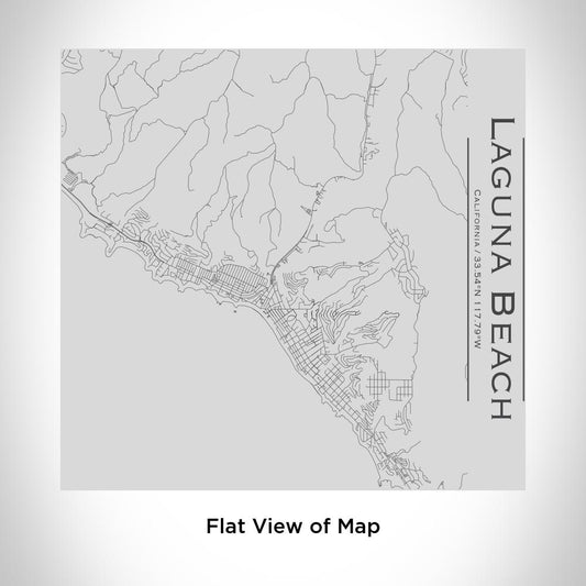 Laguna Beach - California Map Tumbler - Drinkware