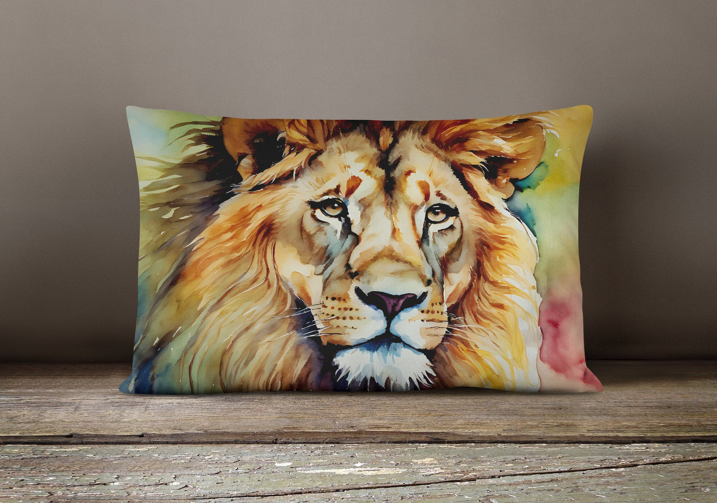 Lion Throw Pillow - One Color / One Size - Home & Garden - Home Textile - Pillows
